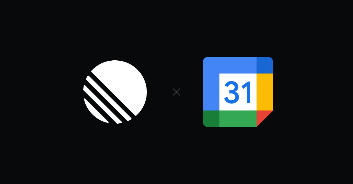Google calendar integration linear