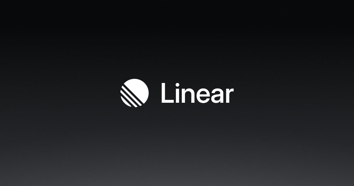 Linear — Purpose-built for planning and building products with AI agents.